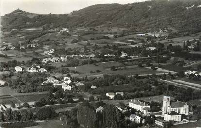 .CPSM FRANCE 74 " St Cergues, Vue générale aérienne"