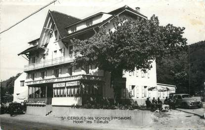 .CPSM FRANCE 74 " St Cergues les Voirons, Hôtel des Tilleuls"