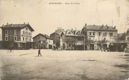 .CPA FRANCE 74 " Annemasse, Place de la gare" 