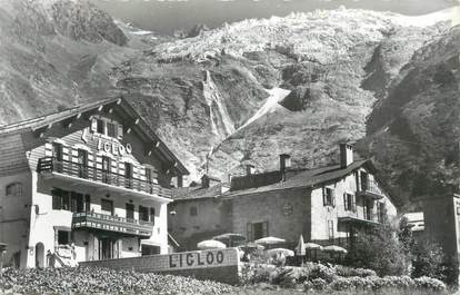 .CPSM FRANCE 74 "Le Tour,   Hôtel l'Igloo et le glacier du Tour"