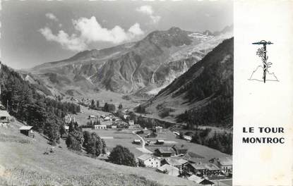 .CPSM FRANCE 74 "Le Tour, Le glacier et le col de Balme"