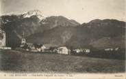 74 Haute Savoie .CPA FRANCE 74 "Les Houches, Chef lieu et Aiguille du Goûter"