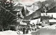 74 Haute Savoie .CPSM FRANCE 74 "Les Houches, La châine du Mont Blanc"