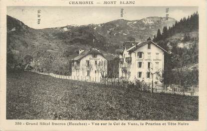 .CPA FRANCE 74 "Les Houches, Grand Hôtel Ducroz"