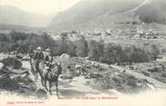 74 Haute Savoie .CPA FRANCE 74 "Chamonix, En route pour le Montanvert"