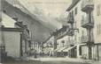 .CPA FRANCE 74 "Chamonix, Grandue rue et le Mont Blanc"