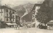74 Haute Savoie .CPA FRANCE 74 "Chamonix,  Avenue de la gare "