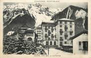 74 Haute Savoie .CPA FRANCE 74 "Chamonix,  Hôtel Fin Bec et Lutetia"