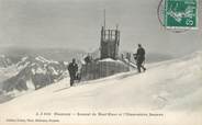 74 Haute Savoie .CPA FRANCE 74 "Chamonix, Sommet du Mont Blanc et Observatoire Janssen"