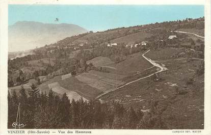 .CPA FRANCE 74 "Vinzier, Vue des hameaux"