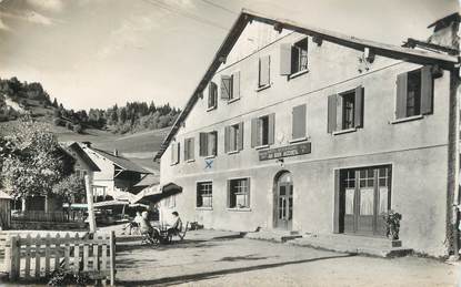 .CPSM FRANCE 74 "Romme, Hôtel Bon Accueil"