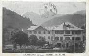 74 Haute Savoie .CPA FRANCE 74 "Abondance, Hôtel des Alpes"