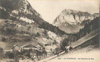 .CPA  FRANCE 74 " La Chapelle,, Les cornettes de bise"