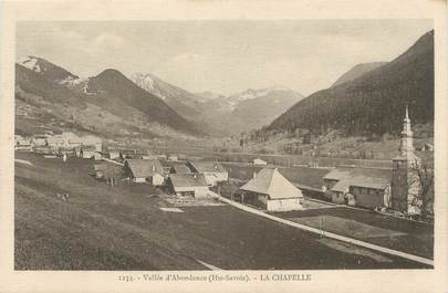 .CPA  FRANCE 74 " La Chapelle, Vallée d'abondance"