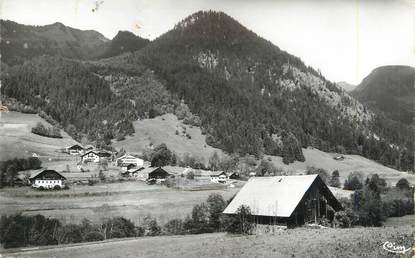 .CPSM  FRANCE 74 " La Chapelle d'Abondance, La ville du Nant et le Col du Saix  "