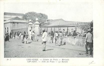 CPA CAP VERT "Ville de Praia", le Marché"