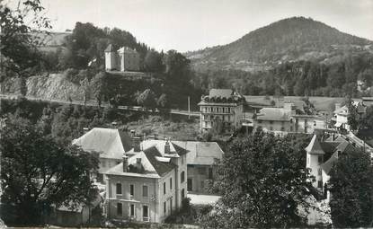 .CPSM  FRANCE 74 " Alby sur Chéran, Vue générale et Château de Montpont"