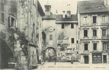 .CPA FRANCE 74 " Annecy, Les vieux quartiers"