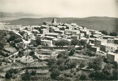 CPSM FRANCE 83 " Gassin, vue aérienne du village"