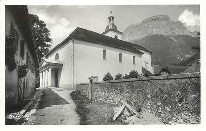 .CPSM FRANCE 74 "Dingy St Clair, L'église"