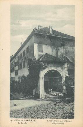 .CPA FRANCE 74 "Talloires, Hôtel de l'Abbaye"