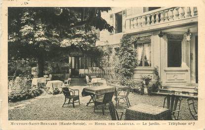 .CPA FRANCE 74 "Menthon St Bernard, Hôtel des Glaieuls"