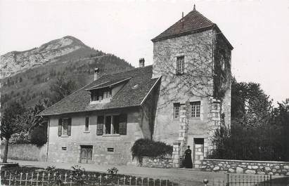 .CPSM FRANCE 74 "Menthon St Bernard, Le presbytère"