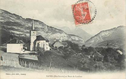 .CPA FRANCE 74 "Naves, Dent de Lanfont"