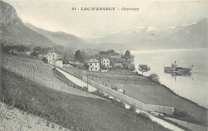 .CPA FRANCE 74 "Chavoire, Lac d'Annecy"