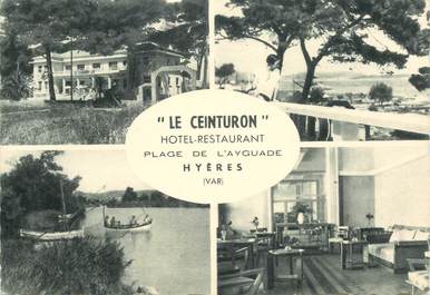 CPSM FRANCE 83 " Hyères, la plage de l'Ayguade"