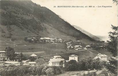 .CPA FRANCE 74 " Montriond, Les Plagnettes"