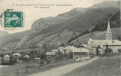 .CPA FRANCE 74 " St Jean d'Aulps, Vue générale"
