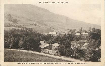 .CPA  FRANCE 74 "  Bogève, Les Bossons"