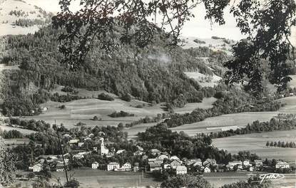 .CPSM FRANCE 74 " Villard su Boëge, Vue générale"