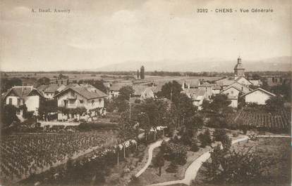 .CPA FRANCE 74 "  Chens, Vue générale"