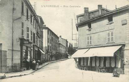 .CPA FRANCE 69 "  L'Arbresle, Rue centrale"