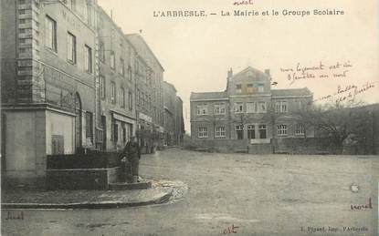 .CPA FRANCE 69 "  L'Arbresle, La Mairie et le groupe scolaire"