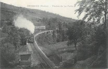 .CPA FRANCE 69 "  Brussieu, Viaduc de la Patte"