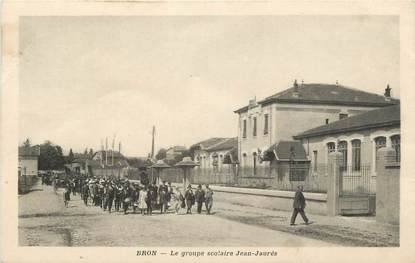 .CPA FRANCE 69 " Bron, Le groupe scolaire Jean Jaurès"