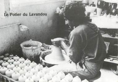 CPSM FRANCE 83 " Le  Lavandou,  le potier"