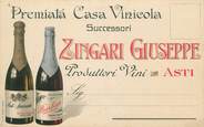 Europe CPA ITALIE / PUBLICITÉ ALCOOL / VIN "Zingari Giuseppe" 