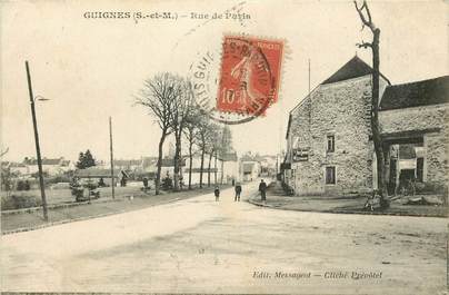 CPA FRANCE 77  "Guignes, rue de Paris"