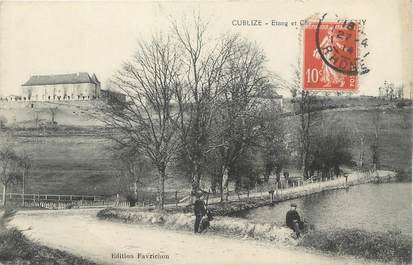 .CPA FRANCE 69 " Cublise, Etang"