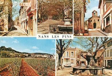   CPSM FRANCE 83 "Nans les Pins"