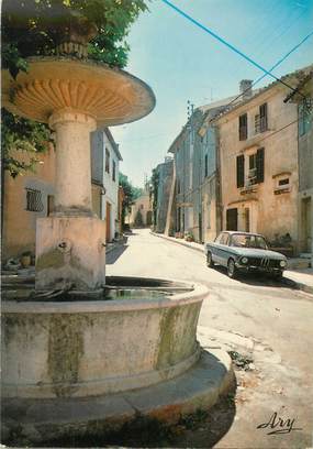   CPSM FRANCE 83 "Nans les Pins, Fontaine du Péron et la chapelle"