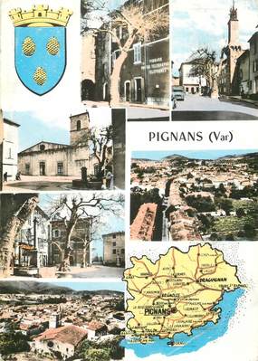   CPSM FRANCE 83 "Pignans, souvenir"