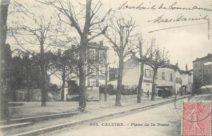 .CPA  FRANCE 69 " Caluire, Place de la Poste"