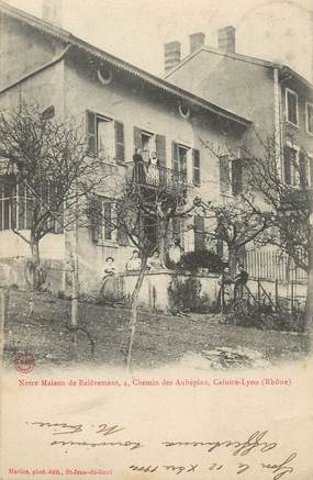 .CPA  FRANCE 69 " Caluire, Maison de Relèvement, Chemin des Aubépins"