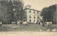 69 RhÔne  .CPA FRANCE 69 "Décines Charpieux, Le château de Charpieux"