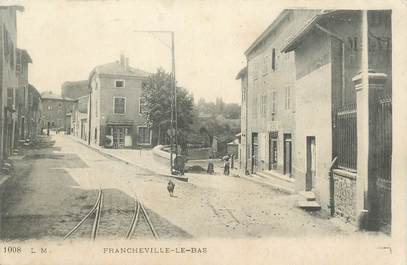 .CPA  FRANCE 69 " Francheville le Bas"